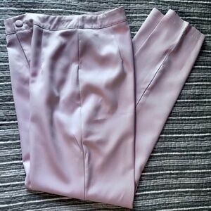 NWT Missguided lightweight rose pink tapered cigarette Trouser Size 0
